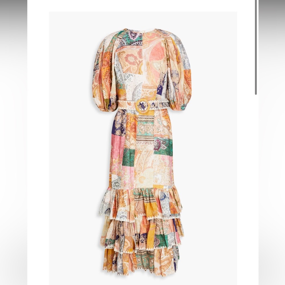 SOLD OUT Zimmermann Patchwork MIDI Dress